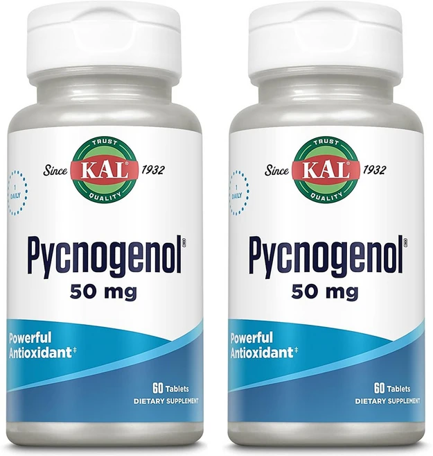 칼 피크노제놀 50mg, 2개, 60정 - 쿠팡