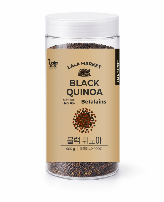 라라마켓 페루 슈퍼푸드 블랙퀴노아, 1개, 600g