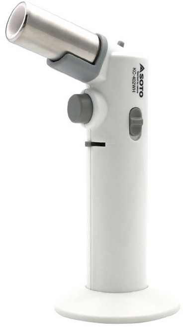 소토 충전 가스토치 KC-402WH 요리용 캠핑용, 1개