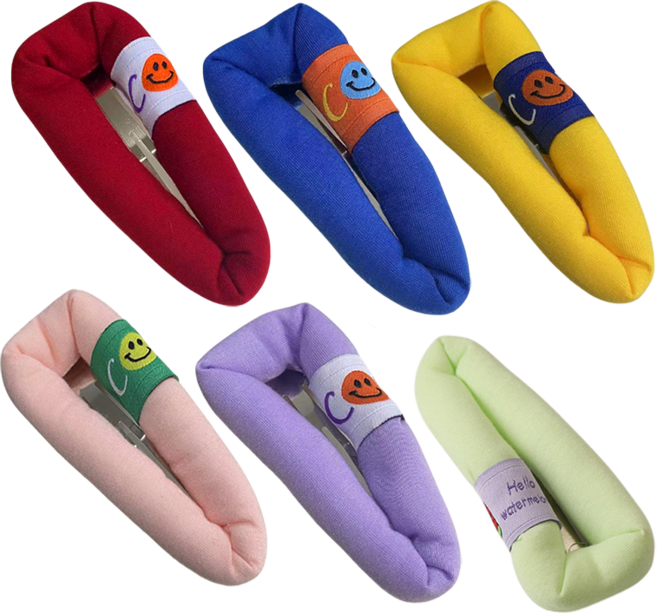 리빙준 데일리 대왕 통통 앞 머리핀 헤어핀