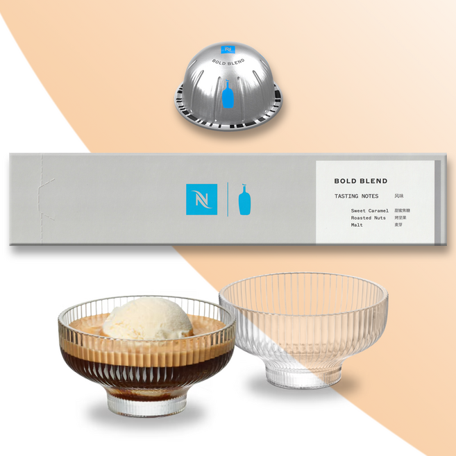 네스프레소 버츄오 한정판 블루보틀 2종세트 캡슐커피, 1개, 10개입, 230ml