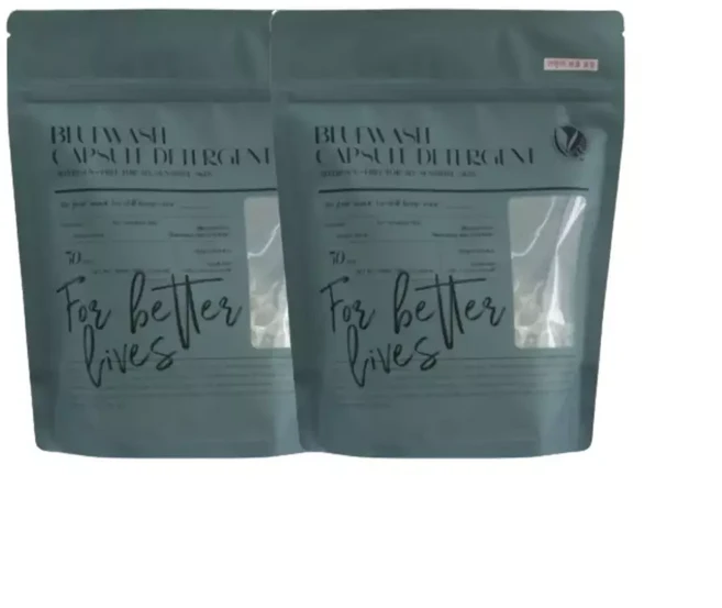 블루워시 캡슐세제 세탁 고농축 추천 시트러스 30입X2, 1개