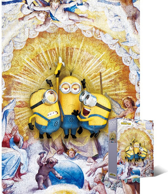 500피스 직소퍼즐 미니언즈의 창조 (액자옵션선택) AL5312, 1개, 퍼즐단품(액자없음), 500조각