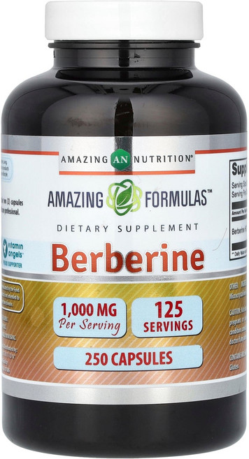 아이허브 베르베린 1000mg 캡슐 250정(캡슐 1정당 500mg), 1개, 250정