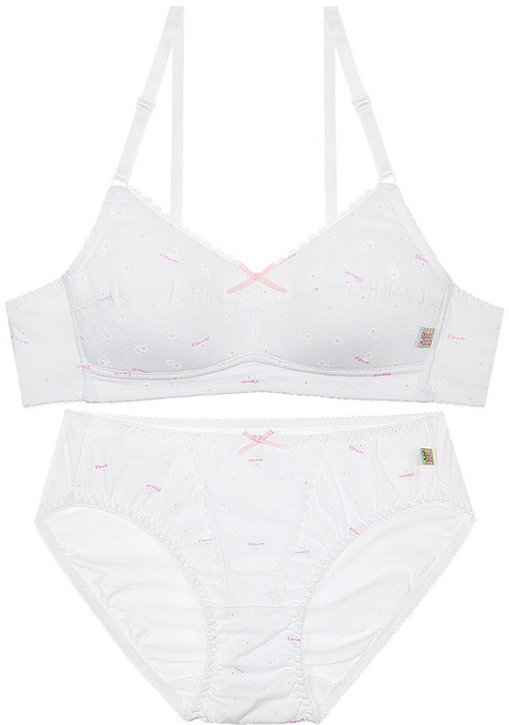 판도라by비비안 주니어 노와이어브라팬티 세트 2단계