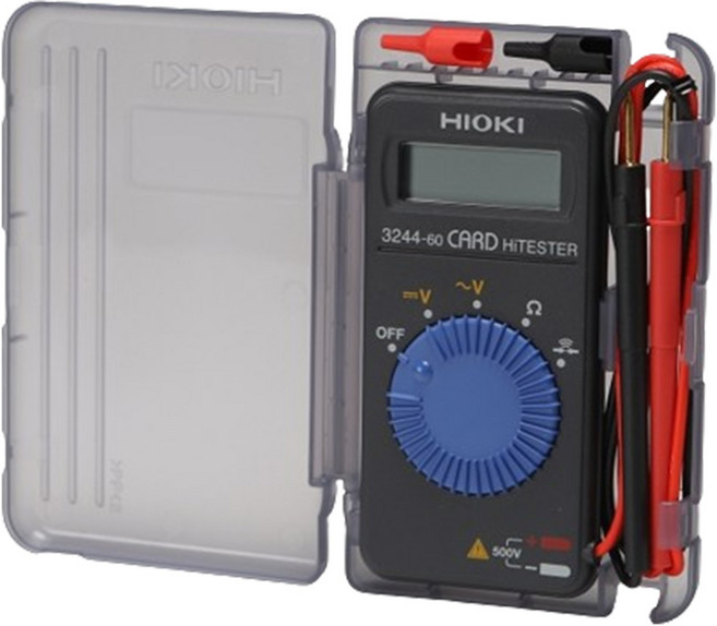 히오키 포켓 테스터기 3244-60 멀티 디지털 전압 전류 측정 전기 테스터기