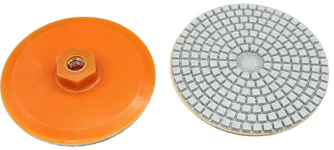 폴리싱 타일 대리석 4인치 일체형 연마 패드, 1개