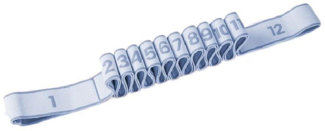 Zaoalife 직물 면 요가 저항 밴드 다리 스트레칭 스트랩 유연성 트레이너 저항 스트레치 보조 밴드