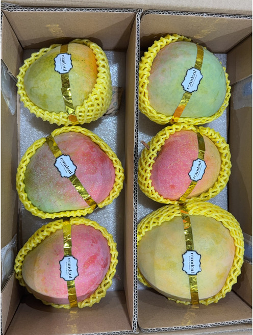 캄보디아 피치애플망고/애플망고/고당도 망고 5kg, 1박스, 5kg(6~9과)