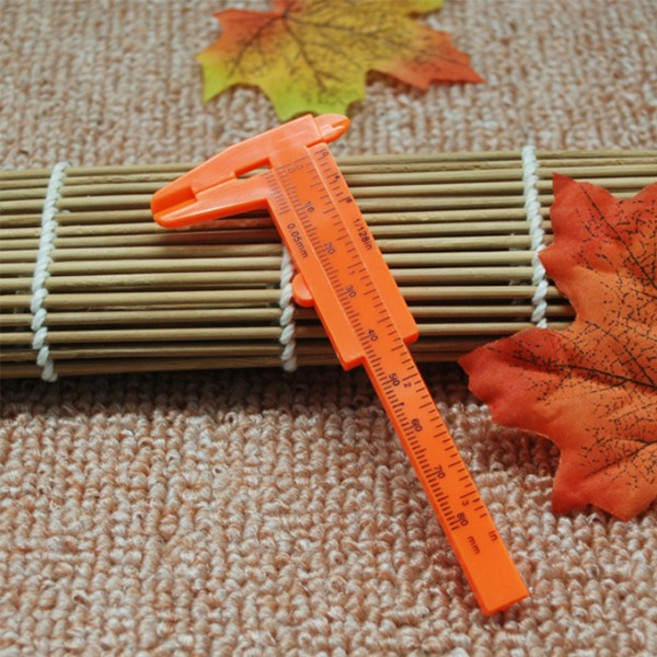 H- 8cm 미니 버니어캘리퍼스 휴대용 노기스 버어니어, 1개