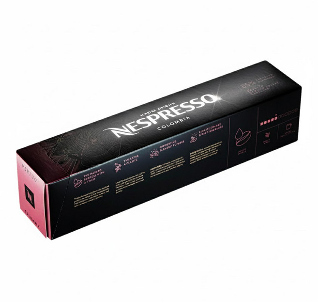 네스프레소 버츄오 마스터오리진 콜롬비아 커피 캡슐, 5개, 10개입, 12.5g