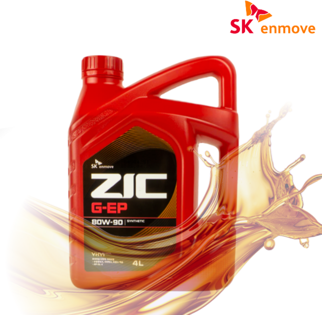 SK 지크 G-EP 80W90 4리터 다목적 데후 후륜기어 수동미션오일 API CL-4, ZIC G-EP 80W90, 1개
