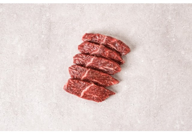 마장동한우 1++ no9 투뿔한우 구이용 토시살 300g 더리치가든 풍원축산, 1개