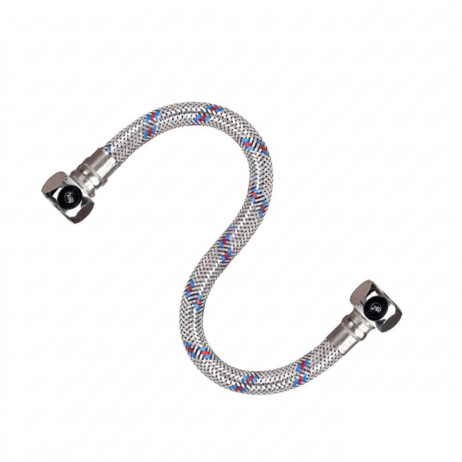 돕스 세면대 연결 호스 세면대호스60cm 싱크대호스 세면대수전호스 세면대수도관연결부속, 40cm, 1개