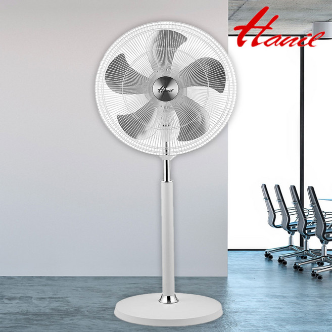 한일 대형 선풍기 업소용 스탠드형 공업용 산업용 공장용 50CM, 5엽 대형 선풍기