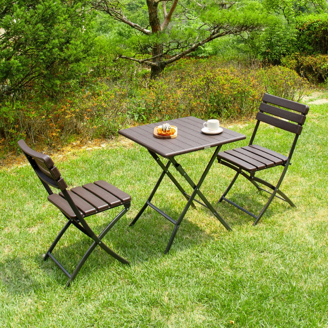 아르망 600 브로몰딩 테이블 아르망의자 2개 세트, 테이블1ea+의자2ea