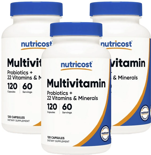 뉴트리코스트 멀티비타민 캡슐, 120정, 3개 - 쿠팡