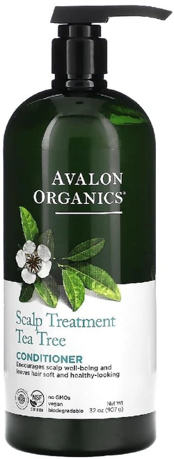 아발론 오가닉스 트리트먼트 컨디셔너 티트리 907g, 1개 - 쿠팡