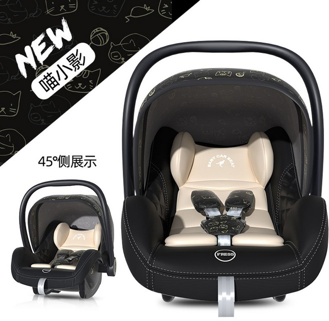 신생아 카시트 유아 쿨시트 주니어 회전형 일체형 어린이 일체형, [신생아 추천] NEW 캣츠+헤드쿠션