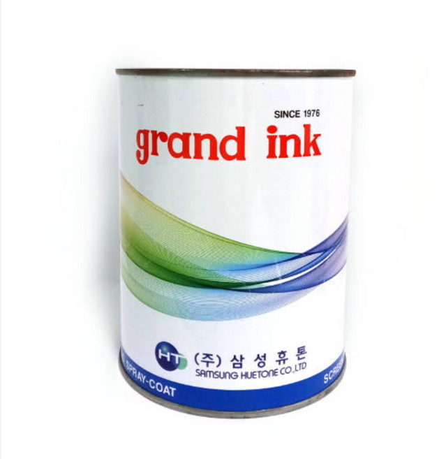 삼성휴톤 KS 잉크 1kg 실크스크린 인쇄 전용, 청