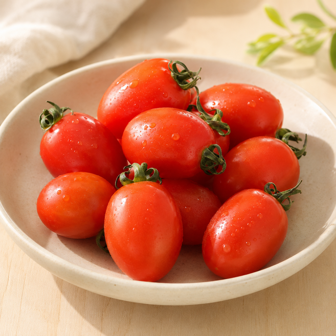 (산지직송) 선별한 대추방울 토마토 충남 논산 Brixtree, 1박스, 5kg