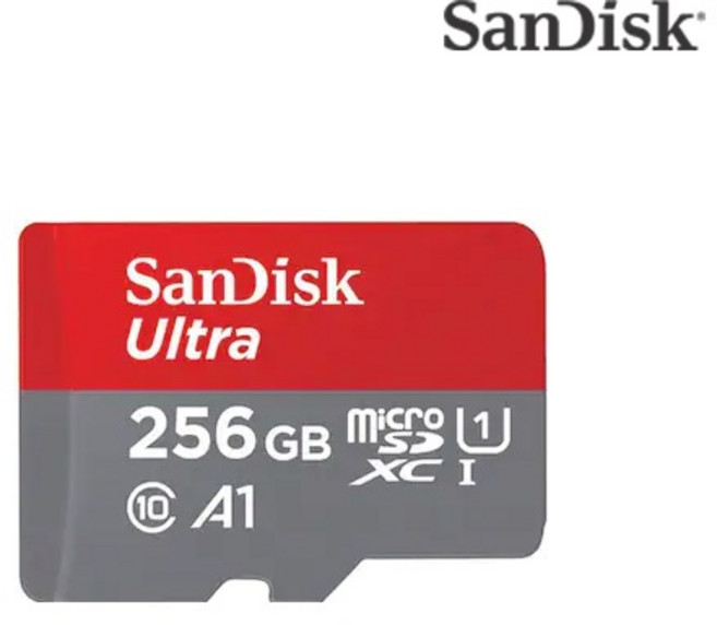 (SanDisk) Ultra microSDXC 256GB (SDSQUAC-256G-GN6MN), 1개