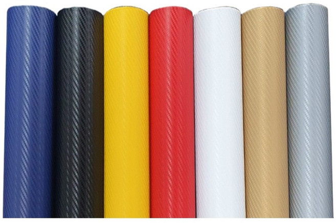 킹콩 차량용 3D 카본 시트지 랩핑지 브러쉬 무광 유광 루프스킨 크롬 우드, 화이트, 1개