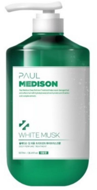 폴메디슨 딥 퍼퓸 트리트먼트 화이트머스크향, 1개, 1.077L