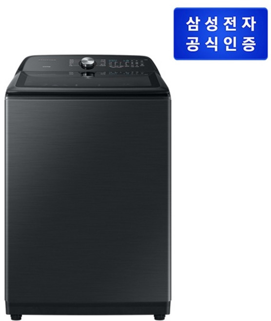 (삼성전자) 그랑데 통버블 세탁기 (WA23A8375KV)(23kg/블랙캐비어)(삼성 직거래 공식인증점)(배송/설치/폐가전 회수), 블랙캐비어, WA23A8375KV