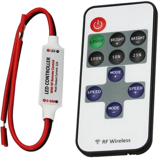 KC인증 자동차 LED 식빵등 LED바 온오프 무선 컨트롤러 모듈 리모콘 12V, 1세트, 없음