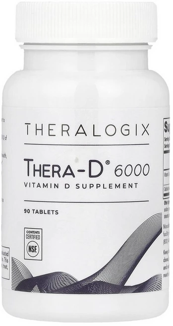 Theralogix Thera-D 6000 90 Tablets, 150 mcg, 1개, 90정 - 쿠팡