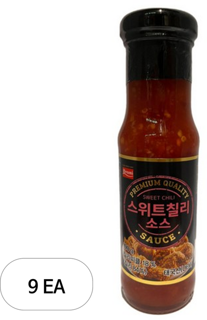 화미 스위트칠리 소스, 190g, 9개