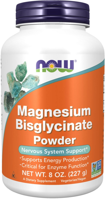나우푸드 마그네슘 비스글리시네이트 파우더, 227g, 1개