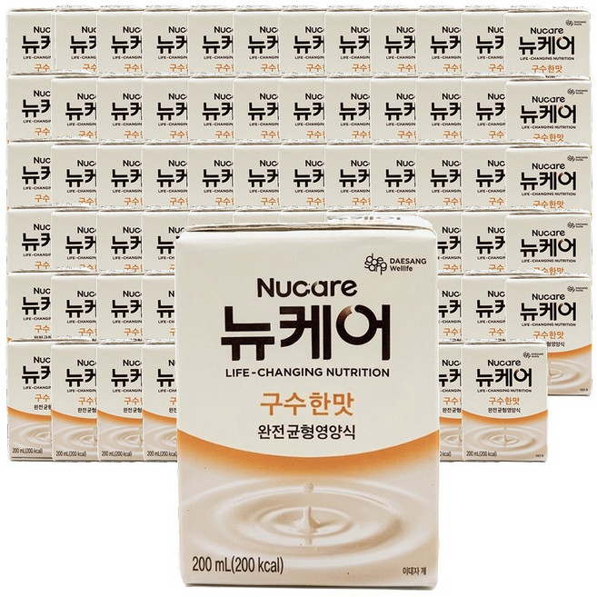 대상웰라이프 뉴케어 구수한맛, 60개, 200ml