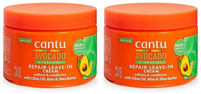 Cantu 아보카도 하이드레이팅 리브인 컨디셔닝 크림 340g 2개 1세트 - 쿠팡
