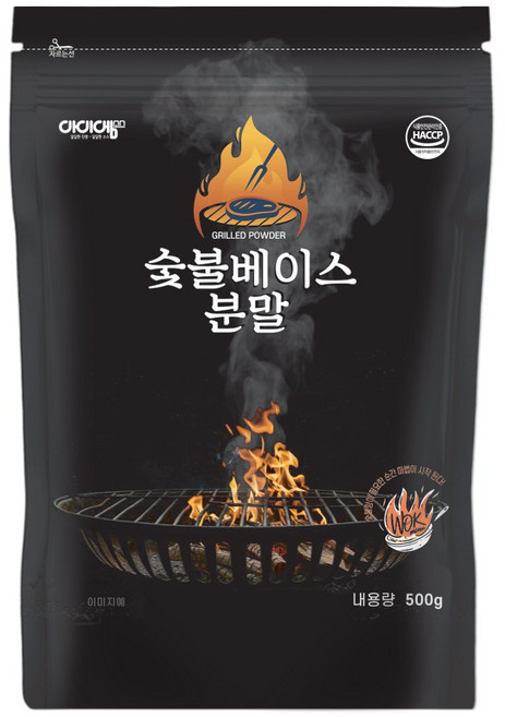 아이엠소스 숯불베이스분말, 500g, 1개