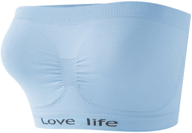 無鋼圈無肩帶抹胸內搭防滑美背裹胸