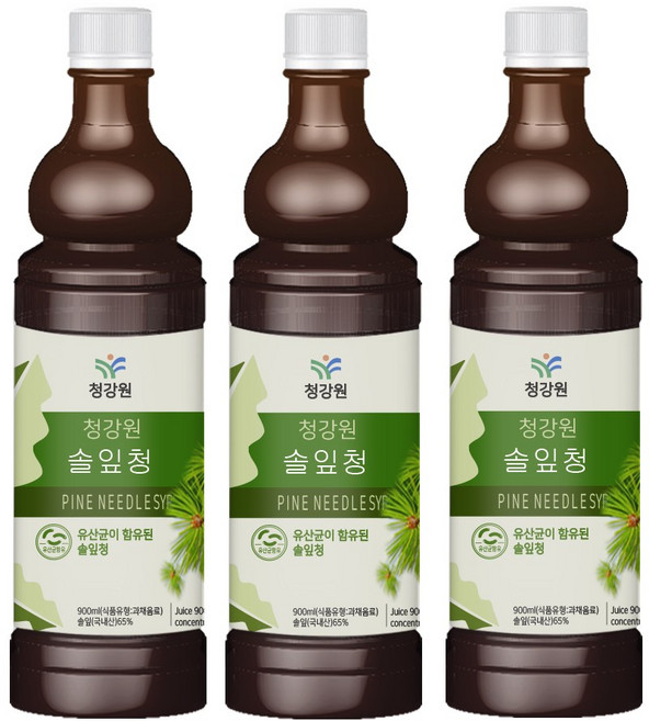 청강원 솔잎청 솔잎엑기스 X 3병, 900ml, 3개