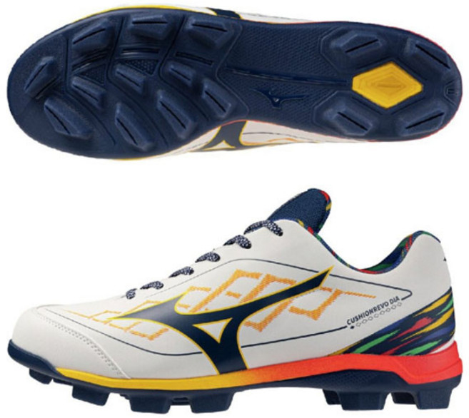 미즈노 야구화 포인트 인조잔디화 262001 흰곤