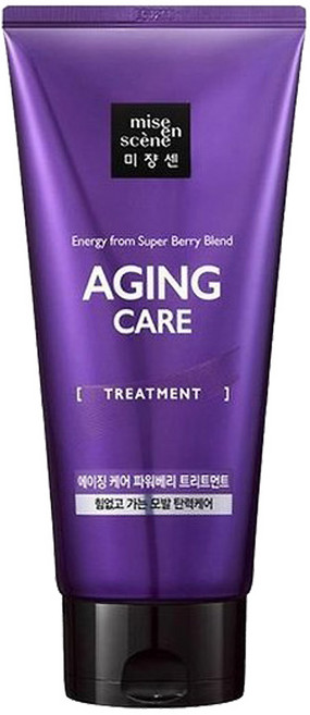[유통기한임박] 미쟝센 에이징케어 파워베리 트리트먼트 - T.C, 1개, 330ml