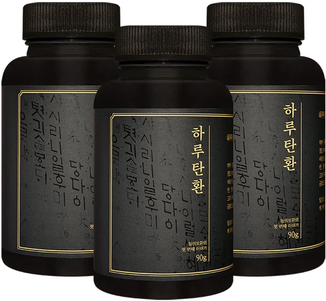 [공식몰] 하루탄환 블랙마카+아르기닌+야관문+아연 특허 남성활력제, 90g, 3개 - 쿠팡