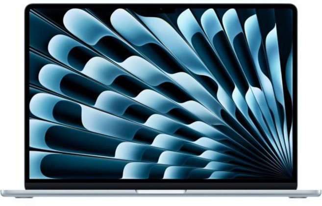 Apple M4 칩이 탑재된 2025 MacBook Air 15인치 16GB 통합 메모리 512GB SSD 스토리지 미드나잇 리퍼, 16GB Unified Memory/ 256GB SSD, Sky Blue, Without AppleCare+, Sky Blue