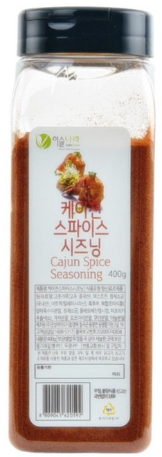 (주)이슬나라 튀김 향신료 케이젼 스파이스 시즈닝 400g, 5개