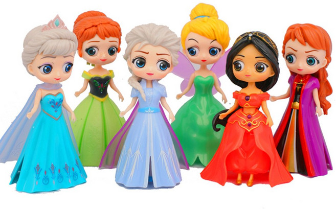 캐보트 왕눈이 공주 클립인형 24종, 12cm, 클립인형2, 1개