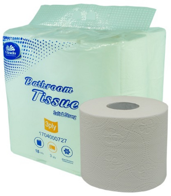 빈다 프로페셔널 두루마리 롤 화장지 3겹 25m 18롤
