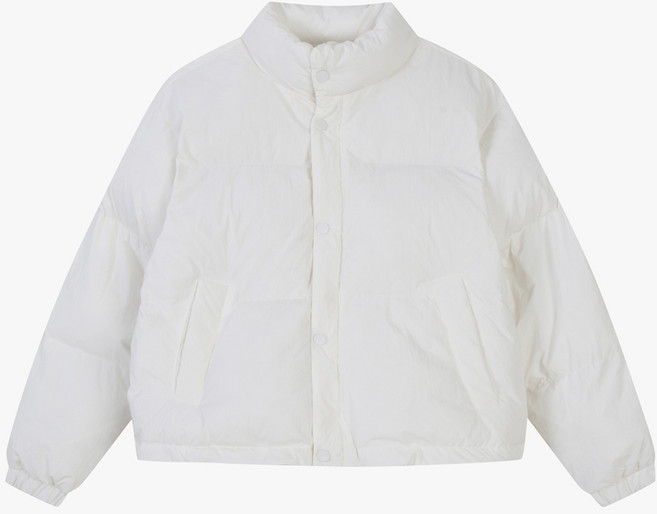 리틀브렌 주니어 엔씨 충장점 다리가 길어보이는 상큼한 크롭패딩 점퍼 와샤 숏푸퍼 LBJP24TU3