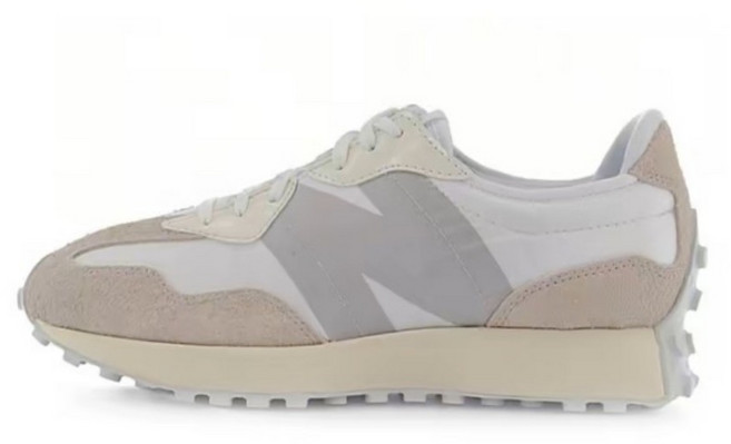 뉴발란스 327 화이트 남여공용 스니커즈(증정품 수납백), 240, WS327SFD(증정품 수납백)