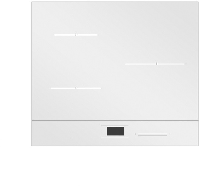 삼성전자 Bespoke 인덕션 3구 CC80F63X1Z, 빌트인