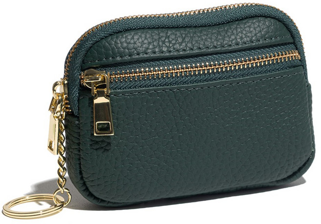 비피엘 소가죽 지퍼 동전카드지갑