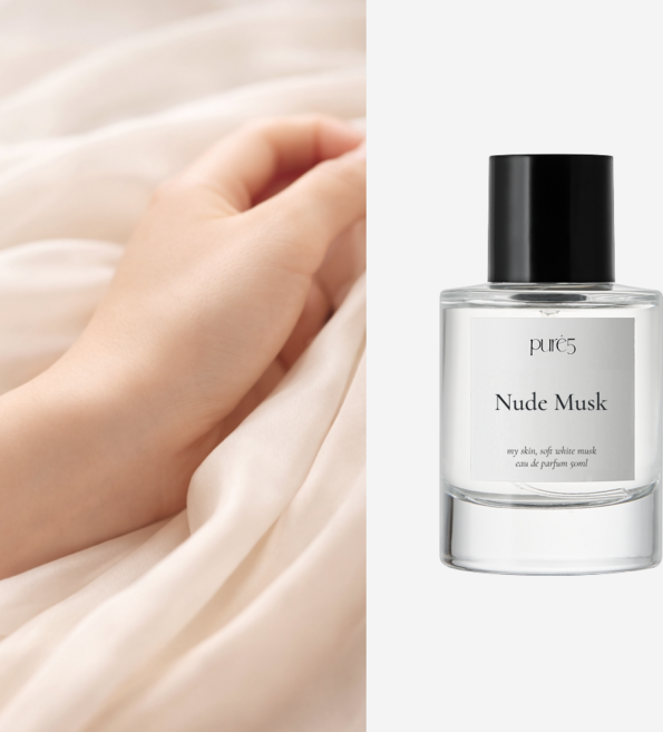 PURE5 투명한 머스크 살냄새향 향수 NUDE MUSK 18ml 50ml, 1개